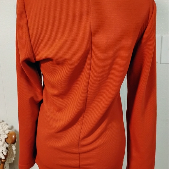 Columbia Women's Firwood Ottoman Pullover Sz Xs Orange Turtle Neck - Picture 6 of 12
